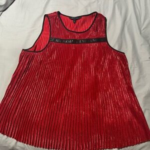 Armani Exchange Red Top
